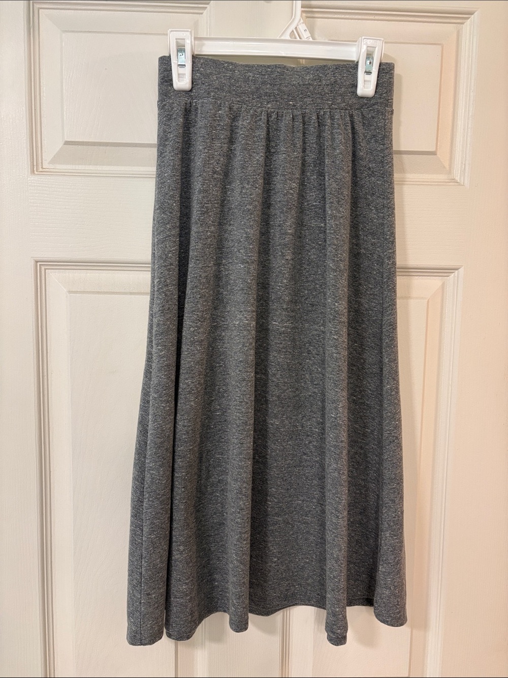 Cat & Jack Grey Long Skirt with Elastic Waist